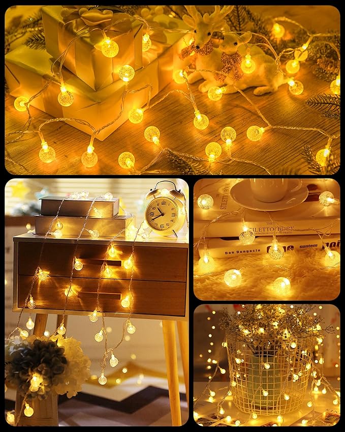 33ft RGB Outdoor Edison String Lights, Weatherproof