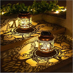 Solar Frog Lanterns, Patio Hanging LED Decor