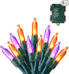 LED Halloween Fairy Lights, Battery Timer
