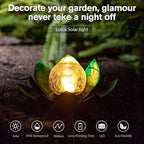 Blue Solar Path Lights, Outdoor Yard LED