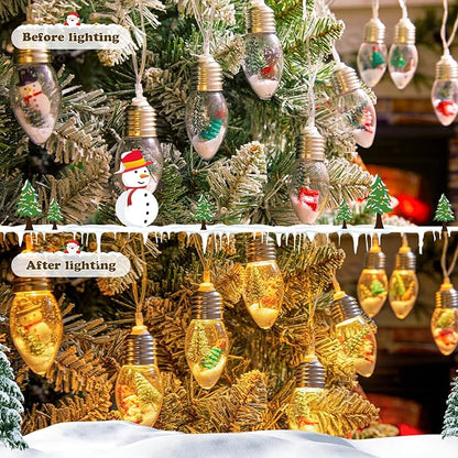 Christmas Twinkle Lights, 5ft Waterproof for Backyard