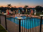 4-Pack Solar Post Cap Lights for Deck, LED
