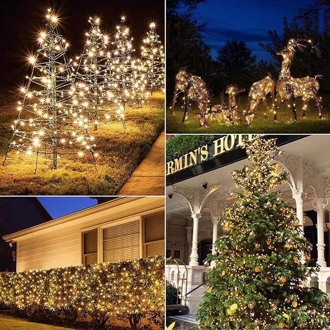 Christmas Fairy Lights 2-Pack, 50 LED Battery Twinkle Lights