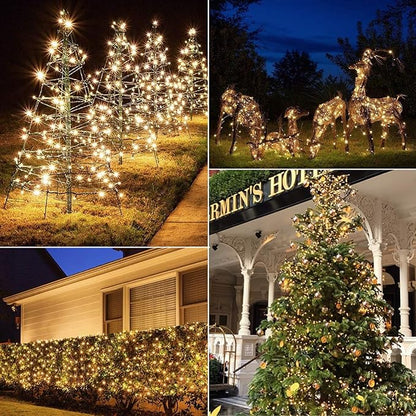 Christmas Fairy Lights 2-Pack, 50 LED Battery Twinkle Lights