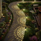 Solar Driveway Path Lights 6-Pack, Waterproof
