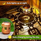 Backyard Solar Lanterns, Waterproof LED Yard Lights