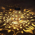 Elegant Hanging Solar Lanterns for Backyard, Waterproof LED