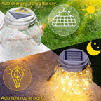 2-Pack Solar Path Lights, Outdoor Yard LED