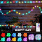300 LED Christmas Twinkle Lights, 100ft Waterproof for Patio