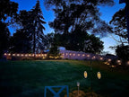Outdoor String Lights, 48ft White Waterproof LED