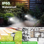 Solar Garden Spotlights, Motion Sensor LED