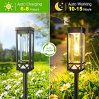 Solar Pathway Lights 12-Pack, Walkway LED