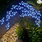 Blue Solar Pathway Lights 2-Pack, Walkway LED