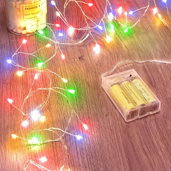 Christmas Yard String Lights, 60 LED Waterproof