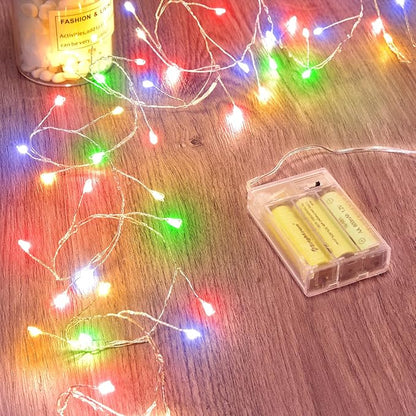 Christmas Yard String Lights, 60 LED Waterproof