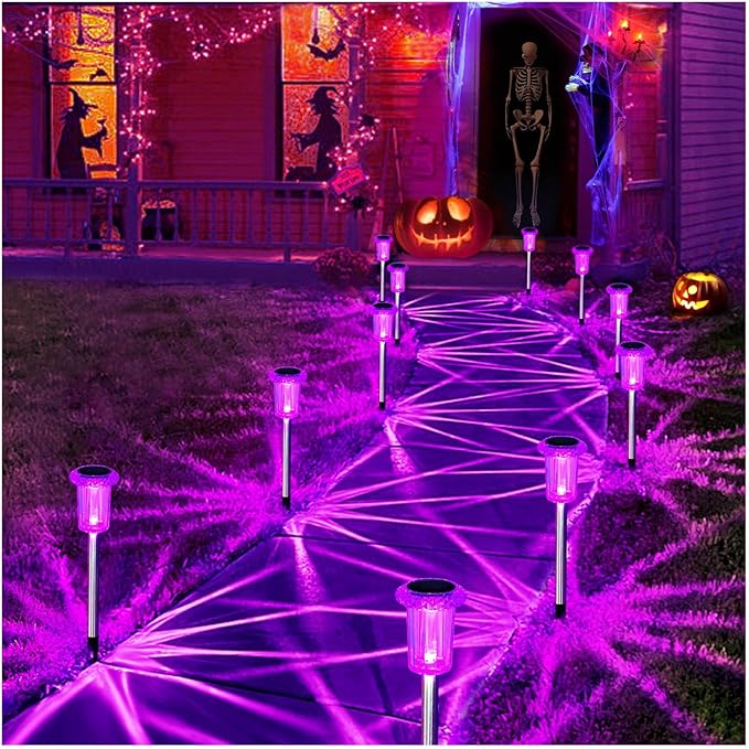 Solar Pathway Lights 15-Pack, Driveway LED