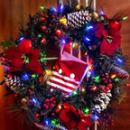 Christmas String Lights, 33ft 100 LED Waterproof Twinkle Lights