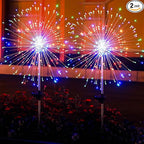 Firework Solar Lawn Figurine Light, Waterproof
