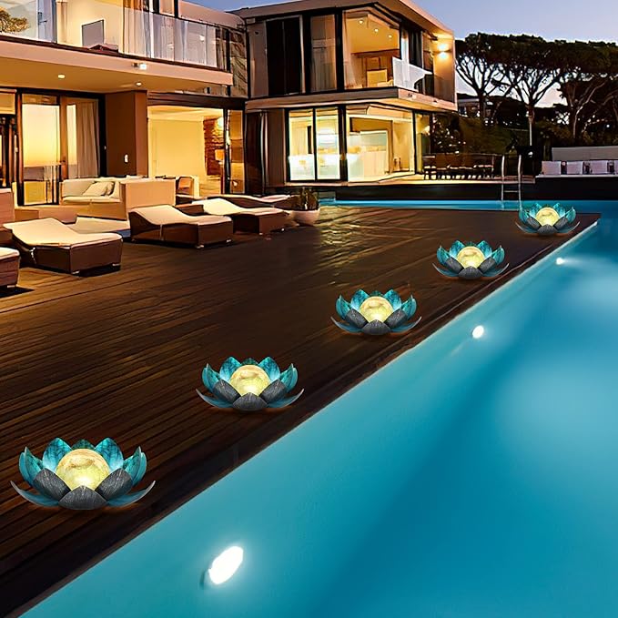 Solar Path Lights, Outdoor Walkway LED