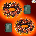 33ft Halloween LED String Lights, Waterproof Timer Lights