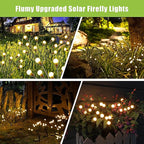 Solar Walkway Path Lights 2-Pack, Waterproof