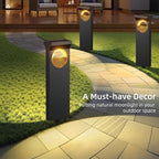 6-Pack Solar Pathway Lights, Waterproof LED Yard Lights
