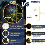 8-Pack Solar Pathway Lights, Waterproof LED Walkway Lights