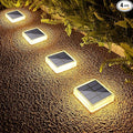 Solar Yard Path Lights 4-Pack, IP68 Waterproof