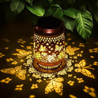 Solar Butterfly Lanterns, Porch Hanging LED Decor