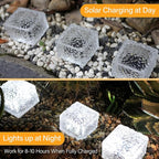 Solar Pathway Lights 6-Pack, Yard LED