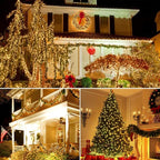33ft Christmas LED String Lights, Waterproof Timer Lights