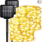 100 LED Christmas Fairy Lights, 8-Mode Waterproof