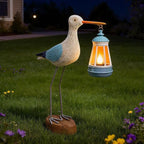 Solar Garden Statue Light, Yard Decor