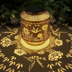 Charming Butterfly Solar Lanterns for Backyard, Waterproof LED