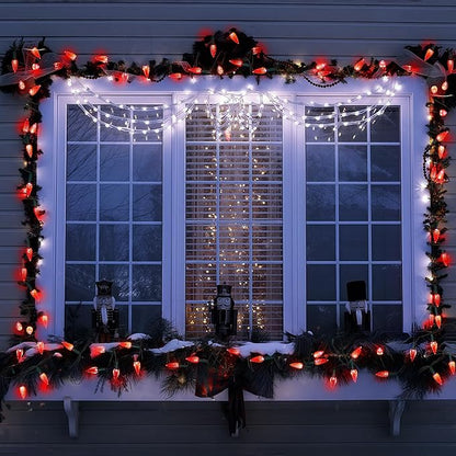 Christmas String Lights, 33ft 100 LED Waterproof Twinkle Lights