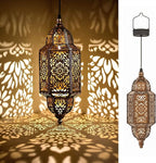 Moroccan Solar Pendant Light, Outdoor