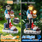 Gnome Solar Lawn Figurine Light, Waterproof