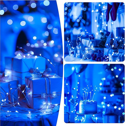 Christmas Yard String Lights, 16ft 50 LED Waterproof