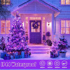 2-Pack Christmas String Lights, 33ft 100 LED Waterproof Twinkle Lights