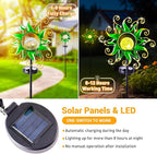 Solar Pathway Lights, Waterproof LED Walkway Lights