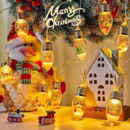 Christmas Patio String Lights, 5ft Waterproof