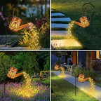 Cardinal Solar Patio Lanterns, Metal Waterproof LED