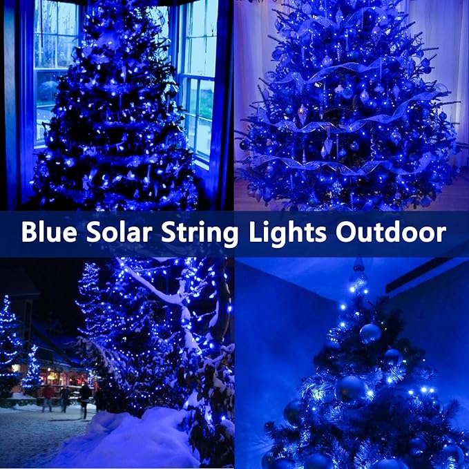 2-Pack Christmas String Lights, 180ft 500 LED Waterproof Twinkle Lights