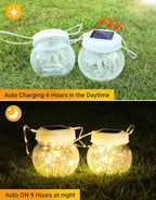 Decorative Globe Solar Lanterns for Porch, Waterproof LED