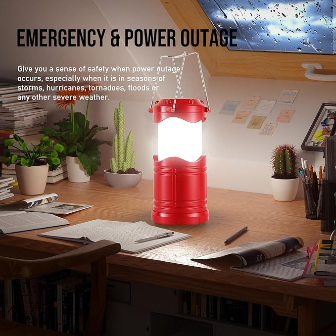 4-Pack Metal Courtyard Solar Lanterns for Patio, Waterproof LED
