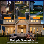 Fence Post Cap Lights, Solar LED