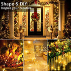 Christmas Fairy Lights 32-Pack, 10ft 30 LED Battery Twinkle Lights