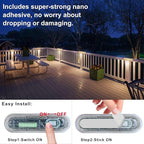 6-Pack Warm White Patio Solar Lights, Waterproof LED
