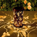Solar Butterfly Lanterns, Outdoor Hanging LED Decor