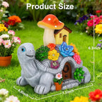 Turtle Solar Lawn Figurine Light, Waterproof